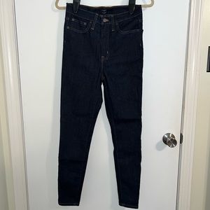 JCrew Full Length High Rise Skinny Jeans